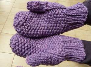 Purple Passion Mittens Purple Passion Mittens