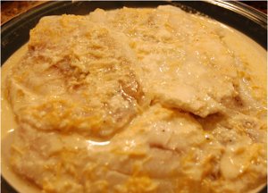 Slow Cooker Tilapia with Garlic Cheese Sauce Slow Cooker Tilapia with Garlic Cheese Sauce