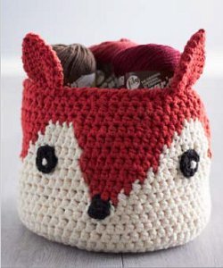 Foxy Yarn Basket