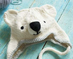 Polar Bear Knit Hat Polar Bear Knit Hat