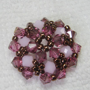 Shades of Pink Flower Motif Shades of Pink Flower Motif
