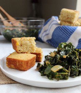 Cajun Greens and Cornbread Cajun Greens and Cornbread