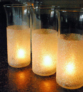 Glitter Vase Mod Podge Crafts 