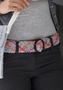 Tunisian Crochet Belt Tunisian Crochet Belt