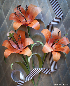 Dazzling Orange Tiger Lily