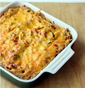 Wholesome Chicken Spaghetti Casserole Wholesome Chicken Spaghetti Casserole