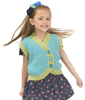 Sweet Seed Stitch Vest Sweet Seed Stitch Vest