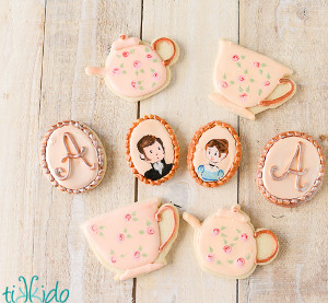 Jane Austen's Bridal Tea Party Cookies Jane Austen's Bridal Tea Party Cookies
