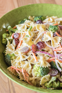 Broccoli Grape Pasta Salad Broccoli Grape Pasta Salad