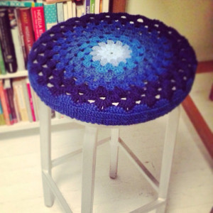 bar stool covers crochet genius pattern