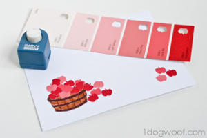 Apple Orchard Paint Chip Greeting Cards