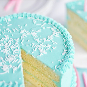 Classic Vanilla Butter Birthday Cake