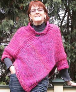 Hi-Lo Poncho Hi-Lo Poncho