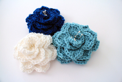 Two-Hour Crocodile Stitch Flower Two-Hour Crocodile Stitch Flower