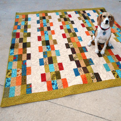Last Minute Jelly Roll Wedding Quilt Last Minute Jelly Roll Wedding Quilt