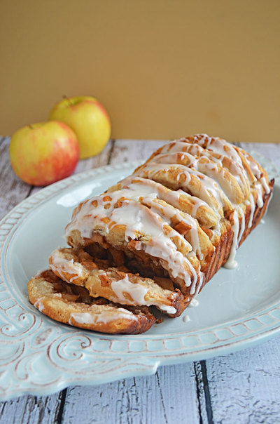 Apple Fritter Pull Apart Bread Recipelion Com
