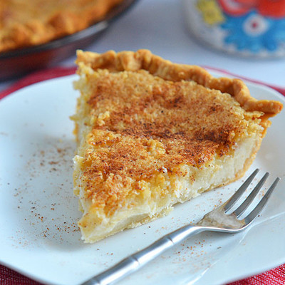 Crazy Good Sugar Cream Pie Crazy Good Sugar Cream Pie