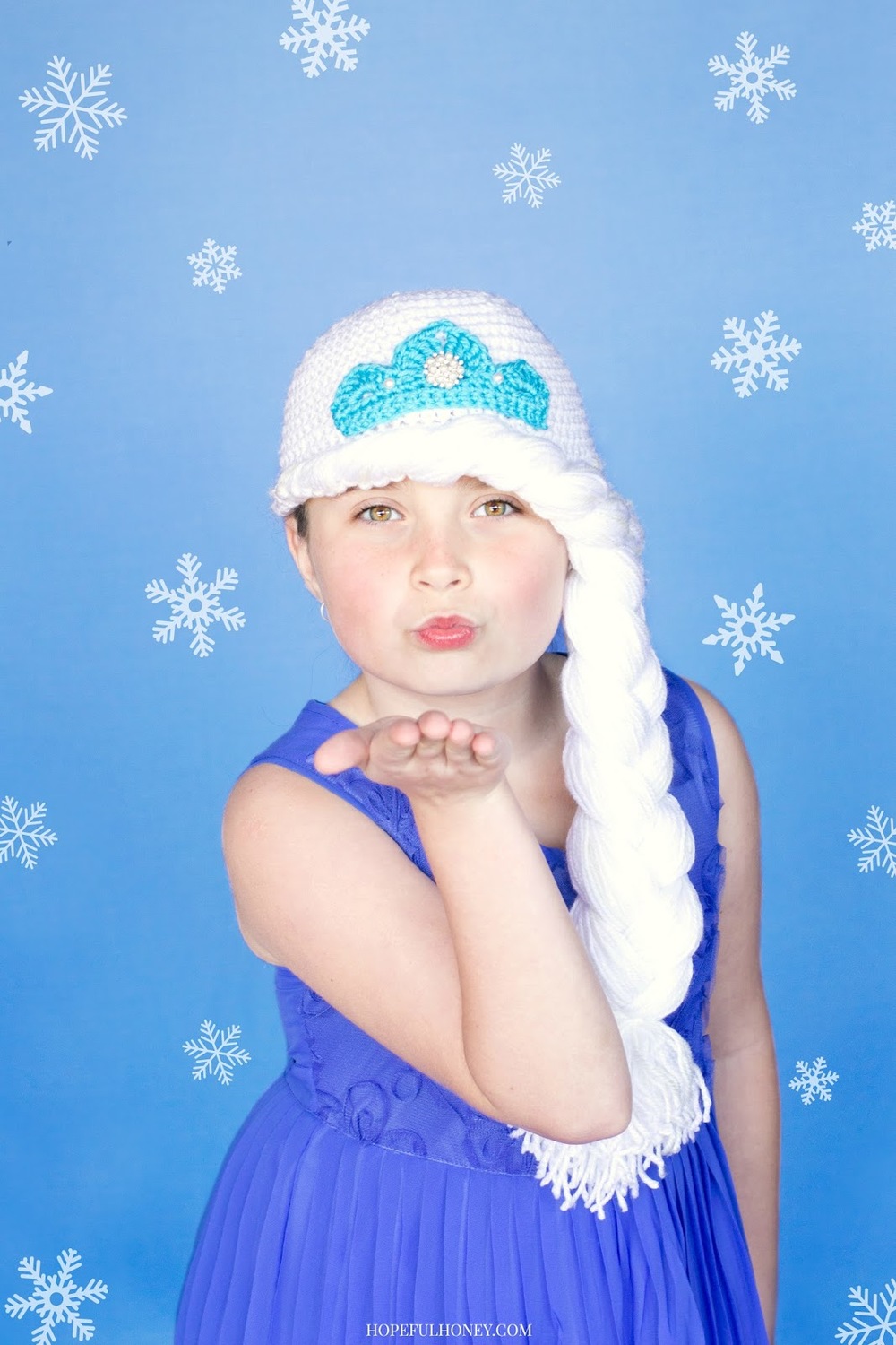 FrozenInspired Princess Elsa Crochet Hat