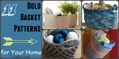 11 Bold Basket Patterns for Your Home 11 Bold Basket Patterns for Your Home