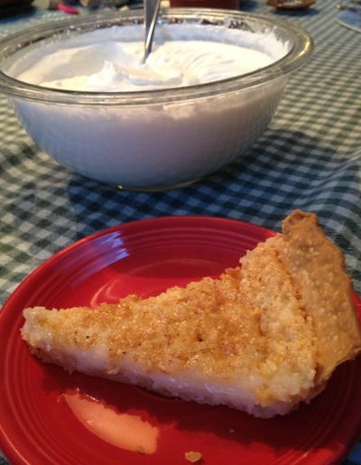 homemade cream pie