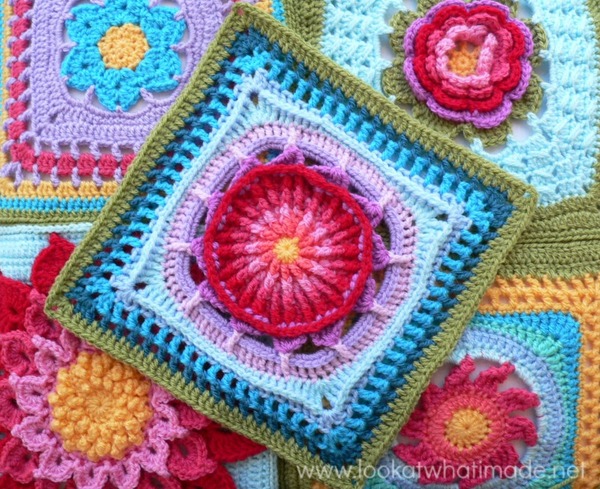 Prince Protea Crochet Granny Square Prince Protea Crochet Granny Square