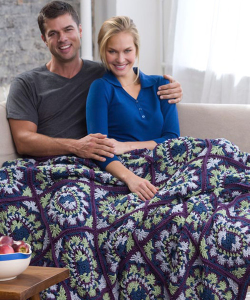 Brocade Crochet Blanket Pattern