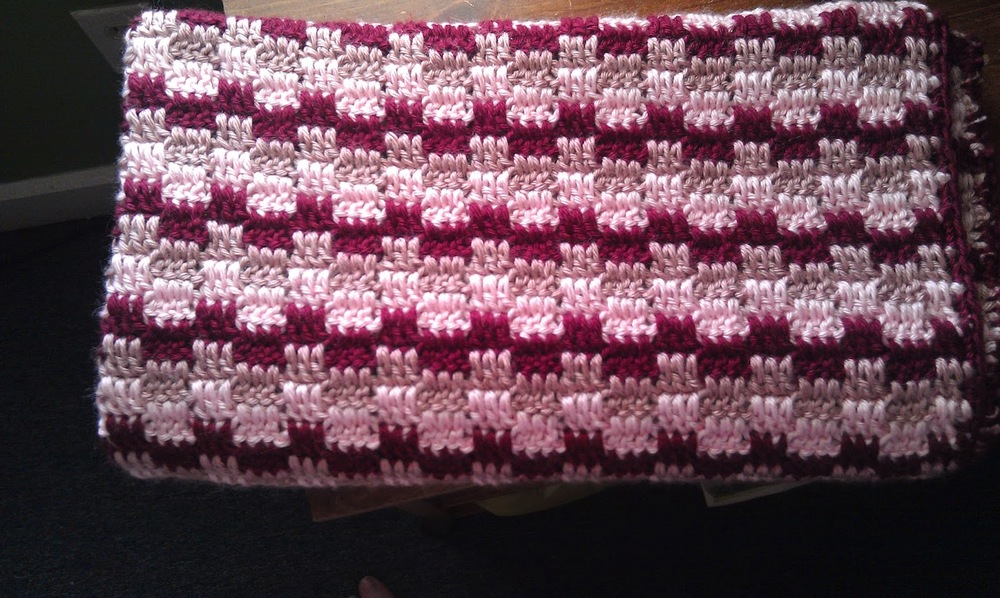 Block Party Baby Blanket AllFreeCrochet.com