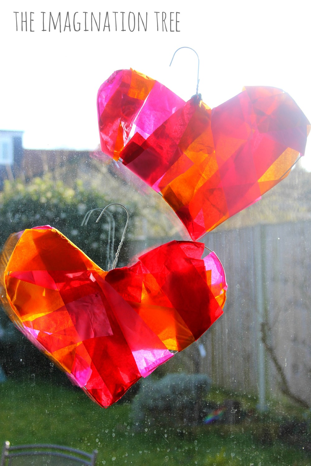 Stunning Heart Suncatchers