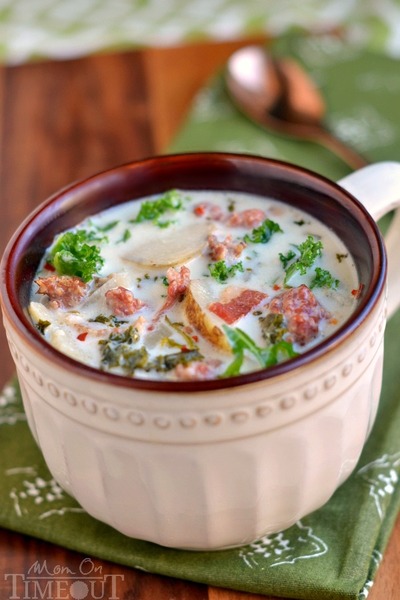 Just-Like Olive Garden's Zuppa Toscana Soup Just-Like Olive Garden's Zuppa Toscana Soup