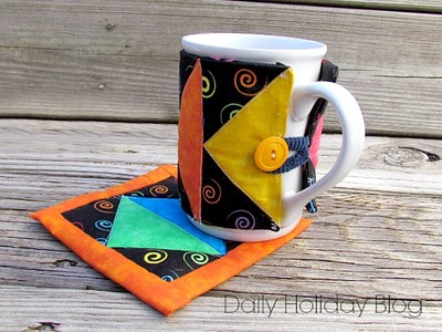 Art Deco Mug Rug Pattern