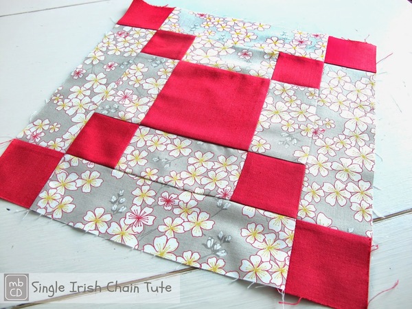 Bold and Beautiful Irish Chain Quilt Block Bold and Beautiful Irish Chain Quilt Block