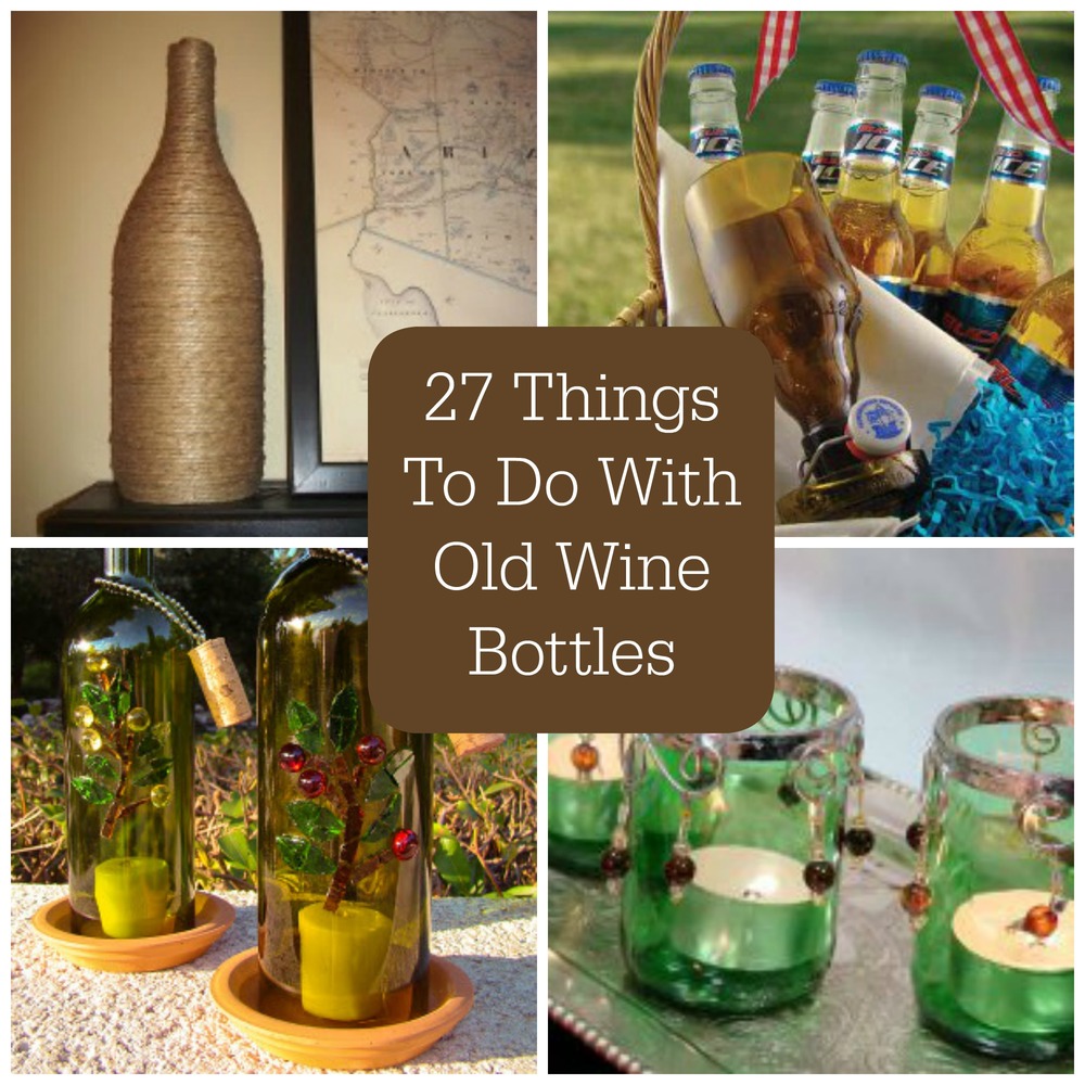 27 Things to Do With Old Wine Bottles | FaveCrafts.com