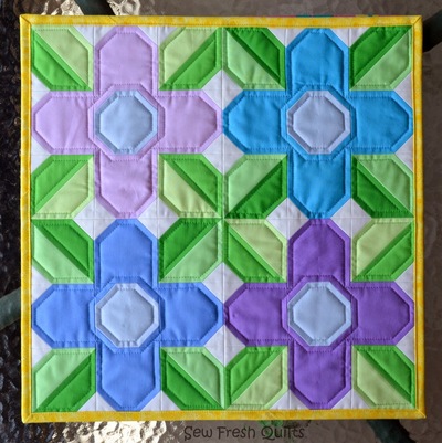Flower Power Quilt Block Flower Power Quilt Block