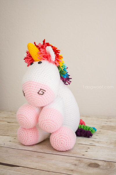 Rainbow Cuddles Crochet Unicorn Pattern Rainbow Cuddles Crochet Unicorn Pattern