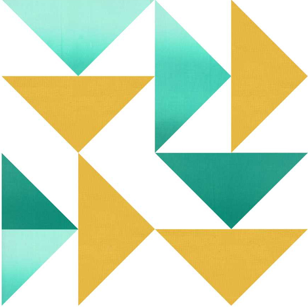 Flying Geese Quilt Block Pattern Flying Geese Quilt Block Pattern