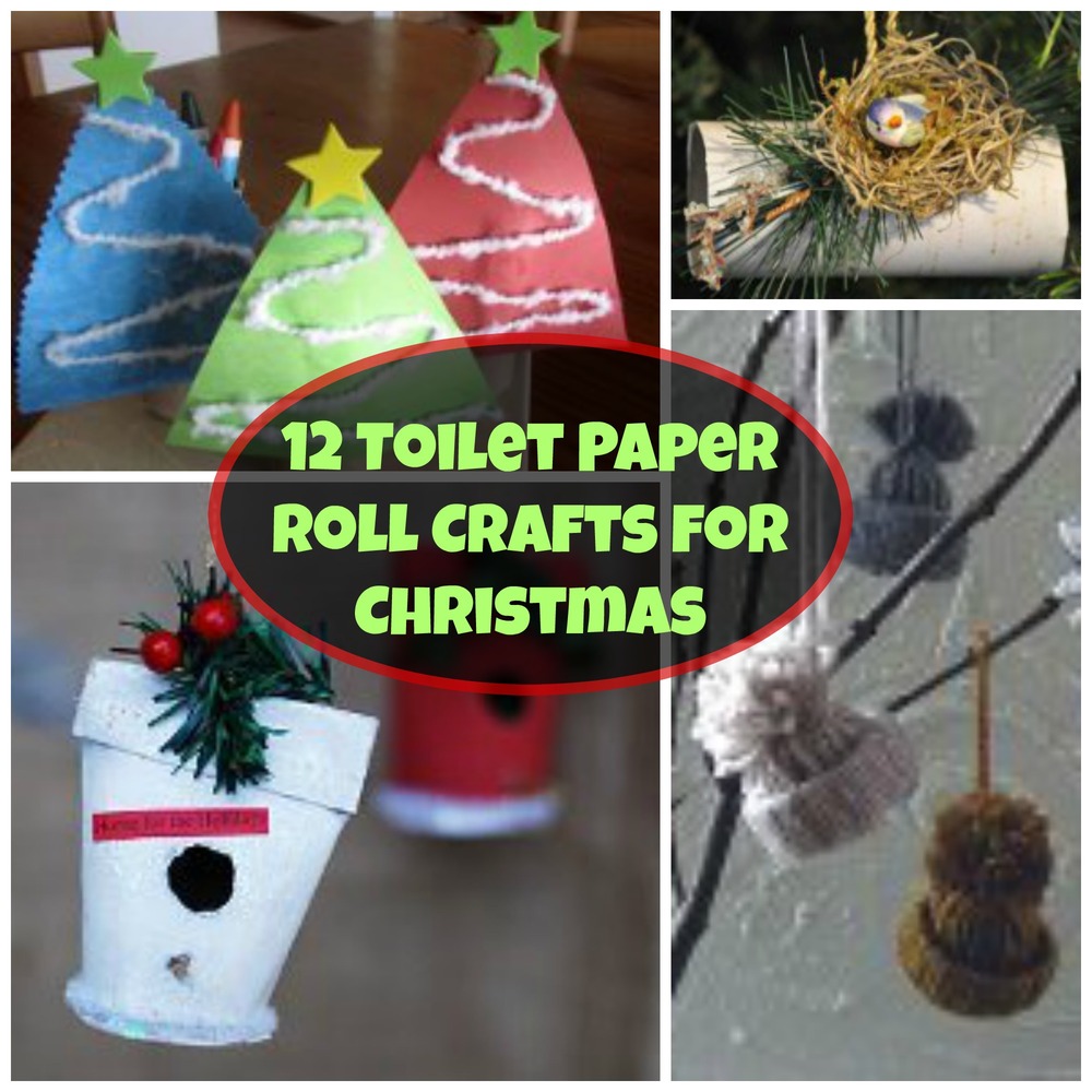 Christmas crafts for kids 12 Toilet Paper Roll Crafts for Christmas | AllFreeChristmasCrafts.com