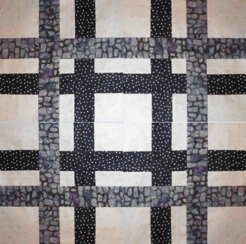 Neutral Quilt Block Pattern Neutral Quilt Block Pattern