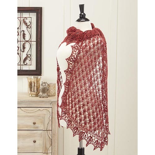 Queen Elizabeth Crochet Stole | AllFreeCrochet.com