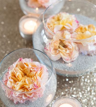 Blossoming Beach Centerpieces Blossoming Beach Centerpieces