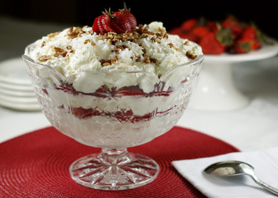 Southern Strawberry Coconut Punch Bowl Cake Southern Strawberry Coconut Punch Bowl Cake