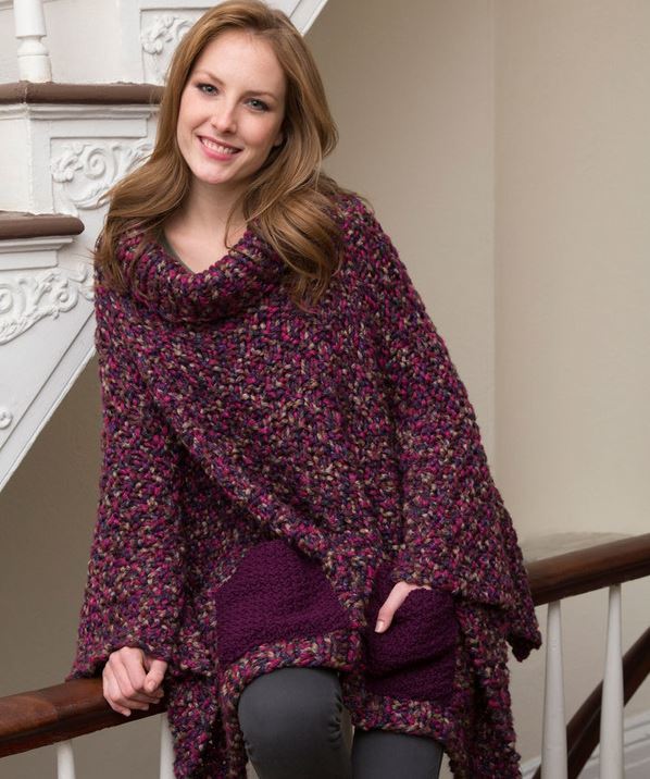 27 Knit Poncho Patterns to Keep You Cozy
