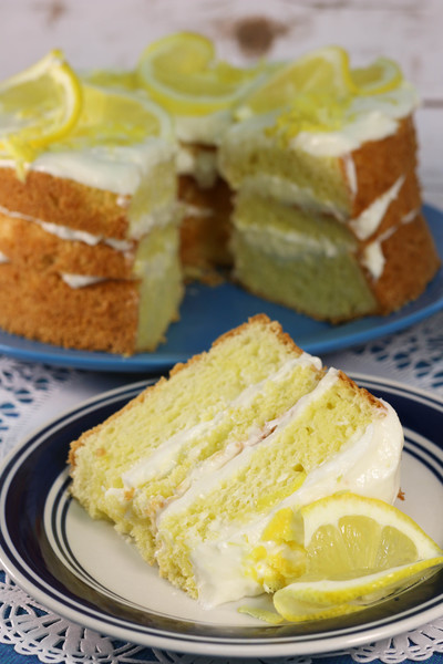 Italian Lemon Cream Cake Italian Lemon Cream Cake