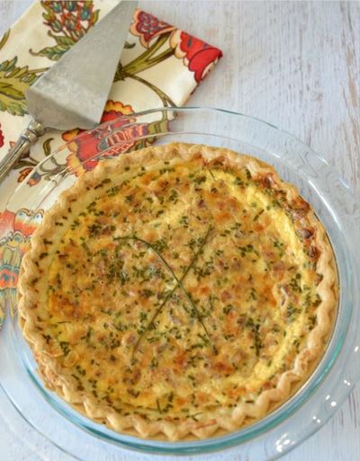 Easy Quiche Lorraine | AllFreeCasseroleRecipes.com