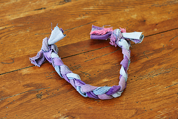 Recycled Denim Dog Toy Recycled Denim Dog Toy
