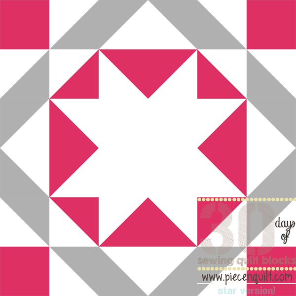 Union Star Block Pattern Union Star Block Pattern