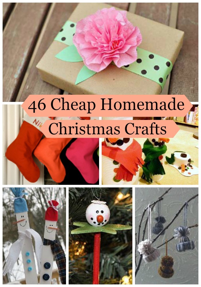 46 Cheap Homemade Christmas Crafts | AllFreeChristmasCrafts.com