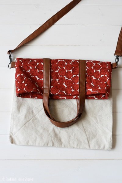 Fold Over Tote Bag Pattern | AllFreeSewing