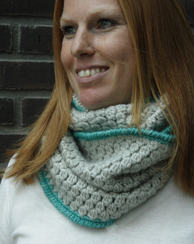 Bobble Stitch Crochet Scarf AllFreeCrochet.com