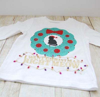 Diy ugly christmas sweater ideas Little One DIY Ugly Cristmas Sweater | AllFreeHolidayCrafts.com