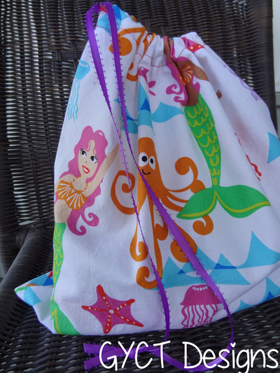 Drawstring Tote Bag Pattern | AllFreeSewing Drawstring Tote Bag Pattern | AllFreeSewing